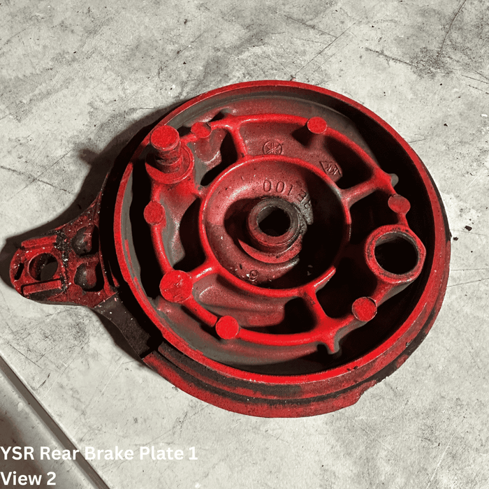 YSR Rear Brake Plate - USED