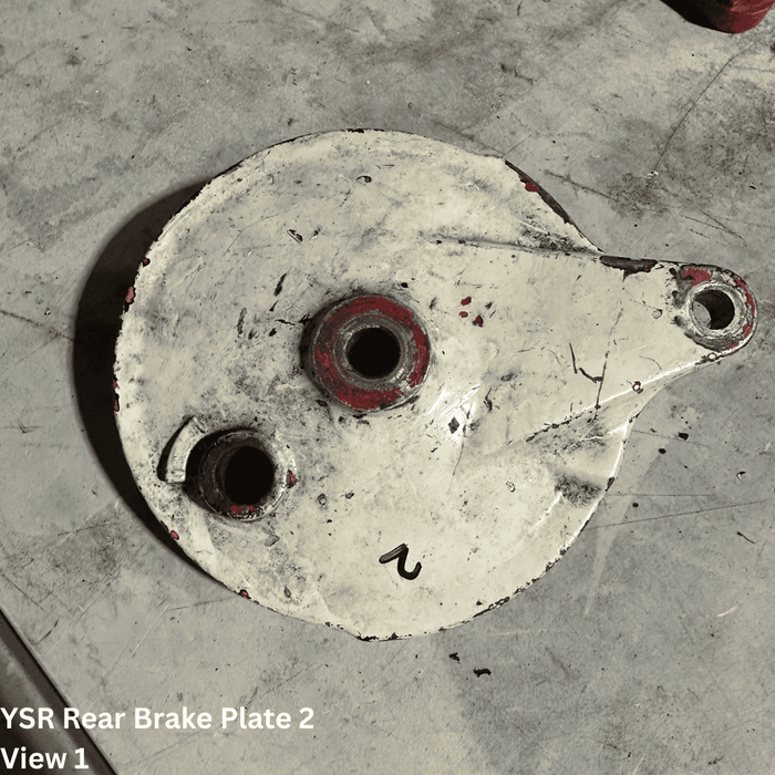 YSR Rear Brake Plate - USED