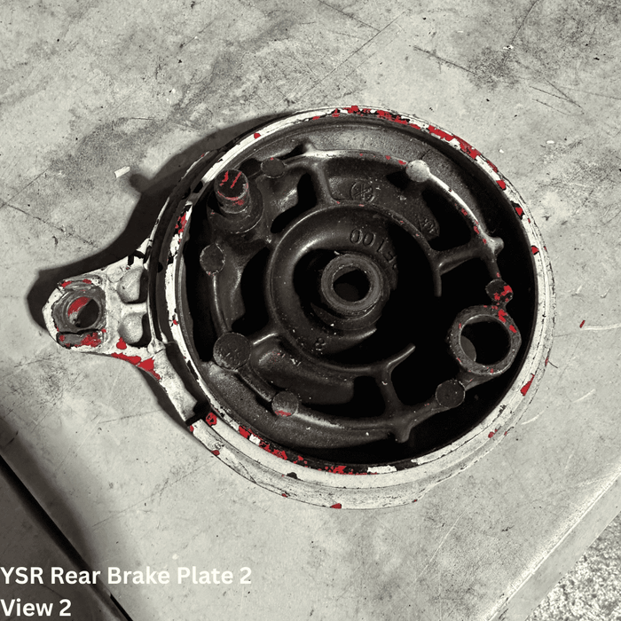 YSR Rear Brake Plate - USED