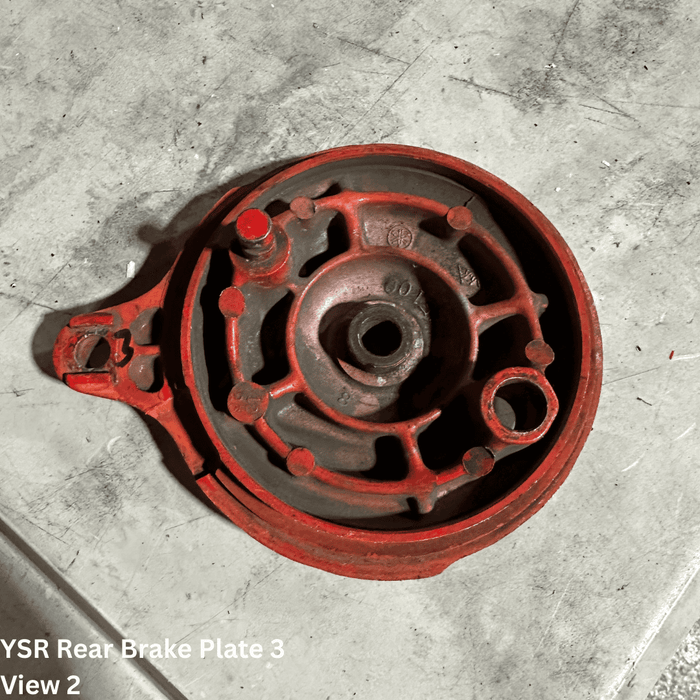 YSR Rear Brake Plate - USED