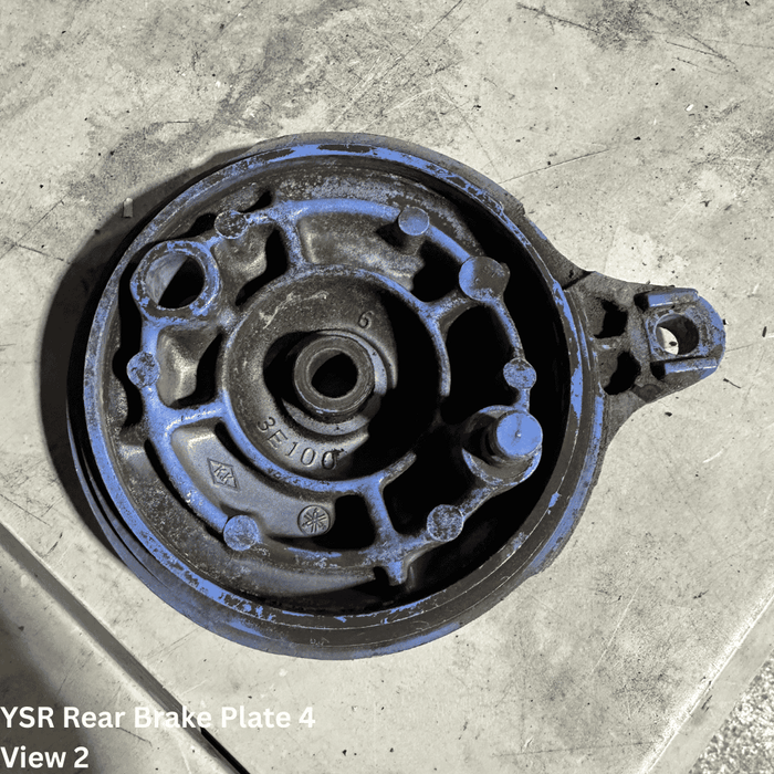 YSR Rear Brake Plate - USED
