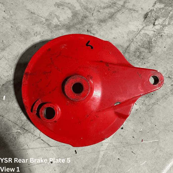 YSR Rear Brake Plate - USED
