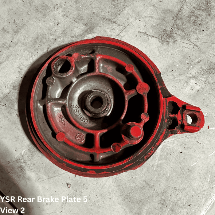 YSR Rear Brake Plate - USED