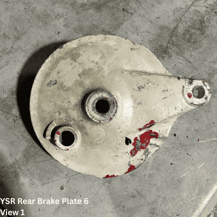 YSR Rear Brake Plate - USED