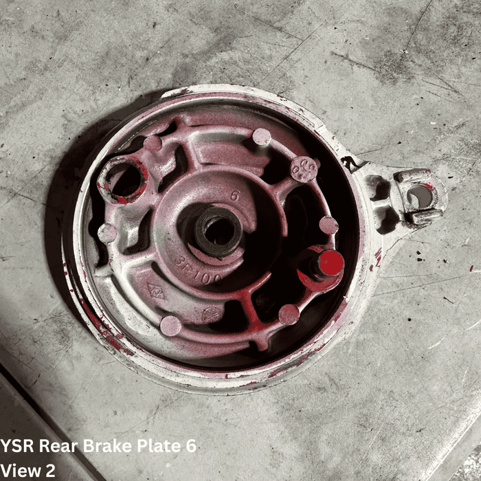 YSR Rear Brake Plate - USED