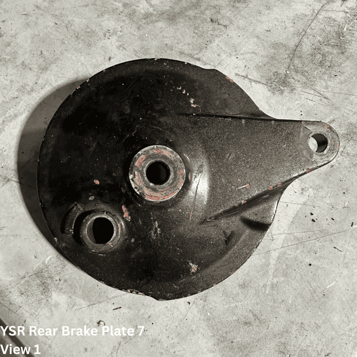 YSR Rear Brake Plate - USED