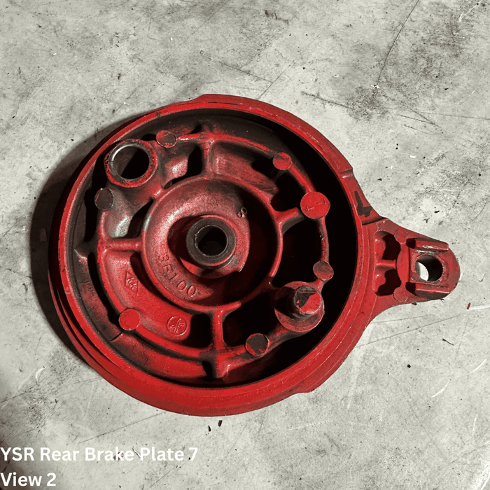 YSR Rear Brake Plate - USED