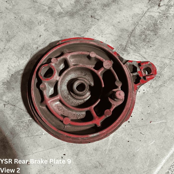 YSR Rear Brake Plate - USED