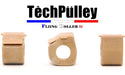Tech Pulley Flying Roller II 16x13 - ScooterSwapShop